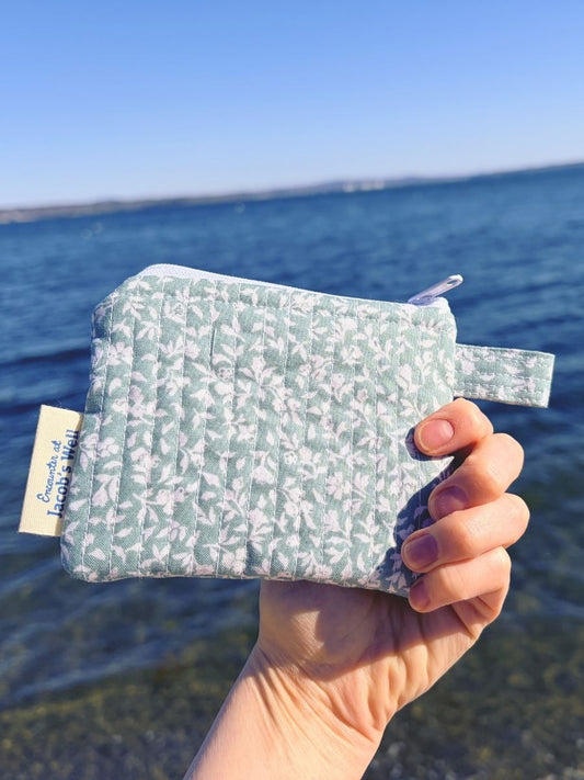 St. Joseph - Quilted Rosary Pouch - Confirmation Gift Encounter At Jacob's Well