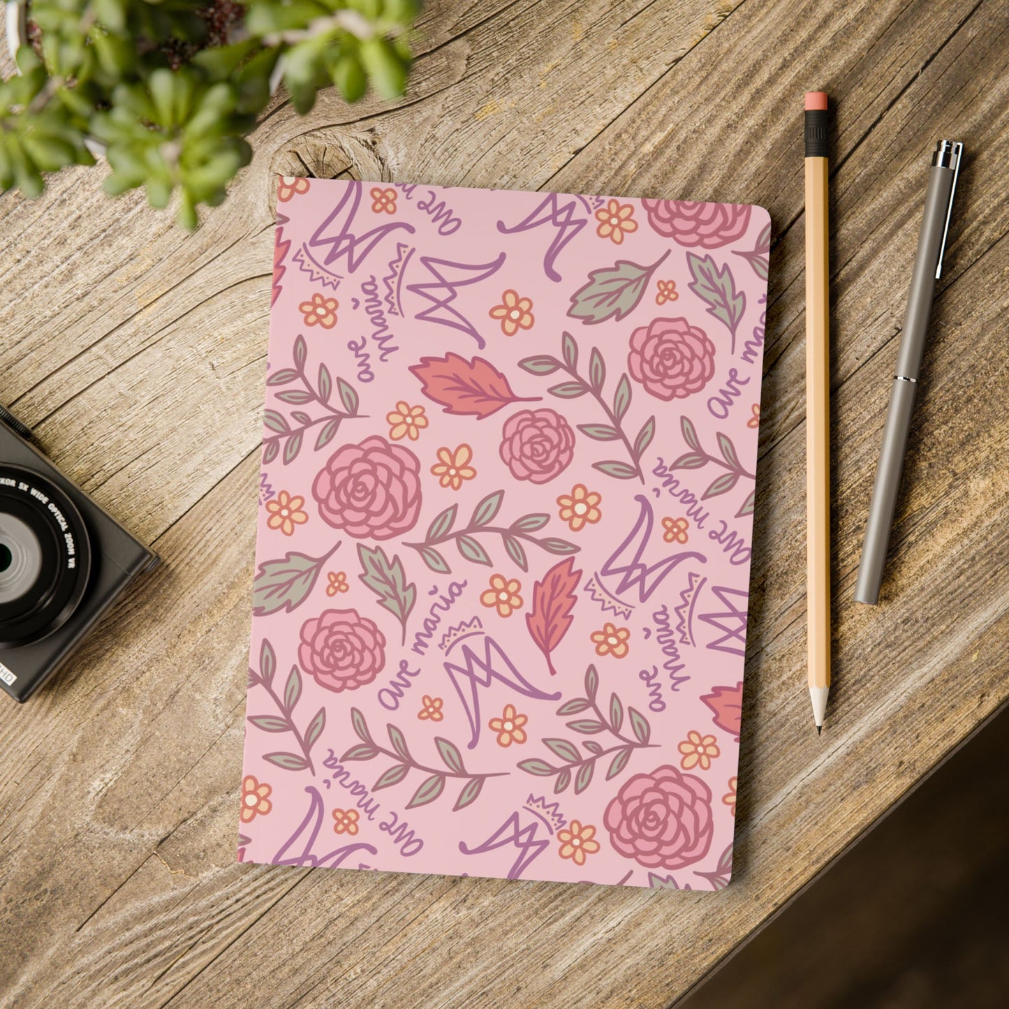 Auspice Maria - Rosy Blush - Softcover Prayer Journal