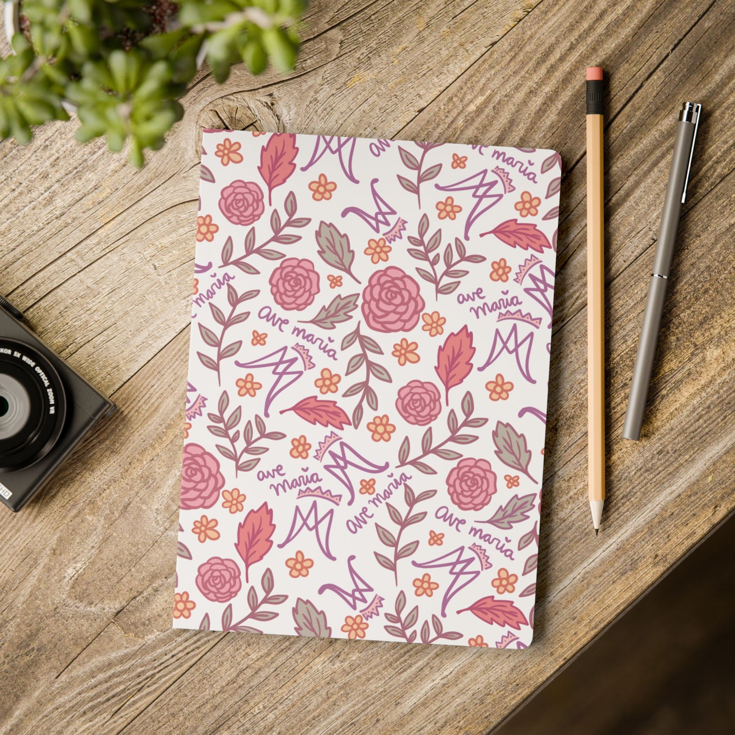 Auspice Maria - Rosy - Softcover Prayer Journal