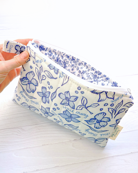 Marian Prayer Card Pouch
