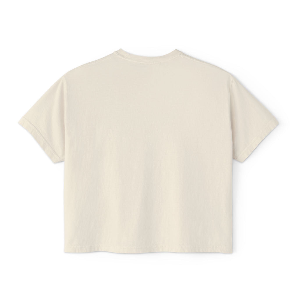 Shower of Roses Women's Boxy Tee | St. Therese Graphic T-shirt Printify