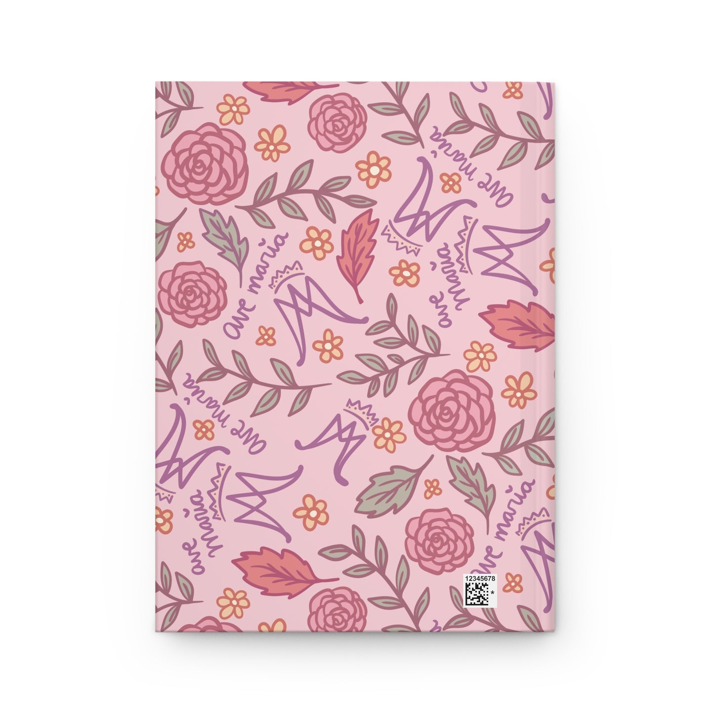 Auspice Maria - Rosy Blush - Hardcover Prayer Journal