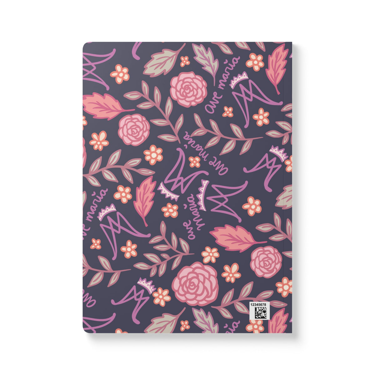 Auspice Maria - Midnight Roses -  Softcover Prayer Journal