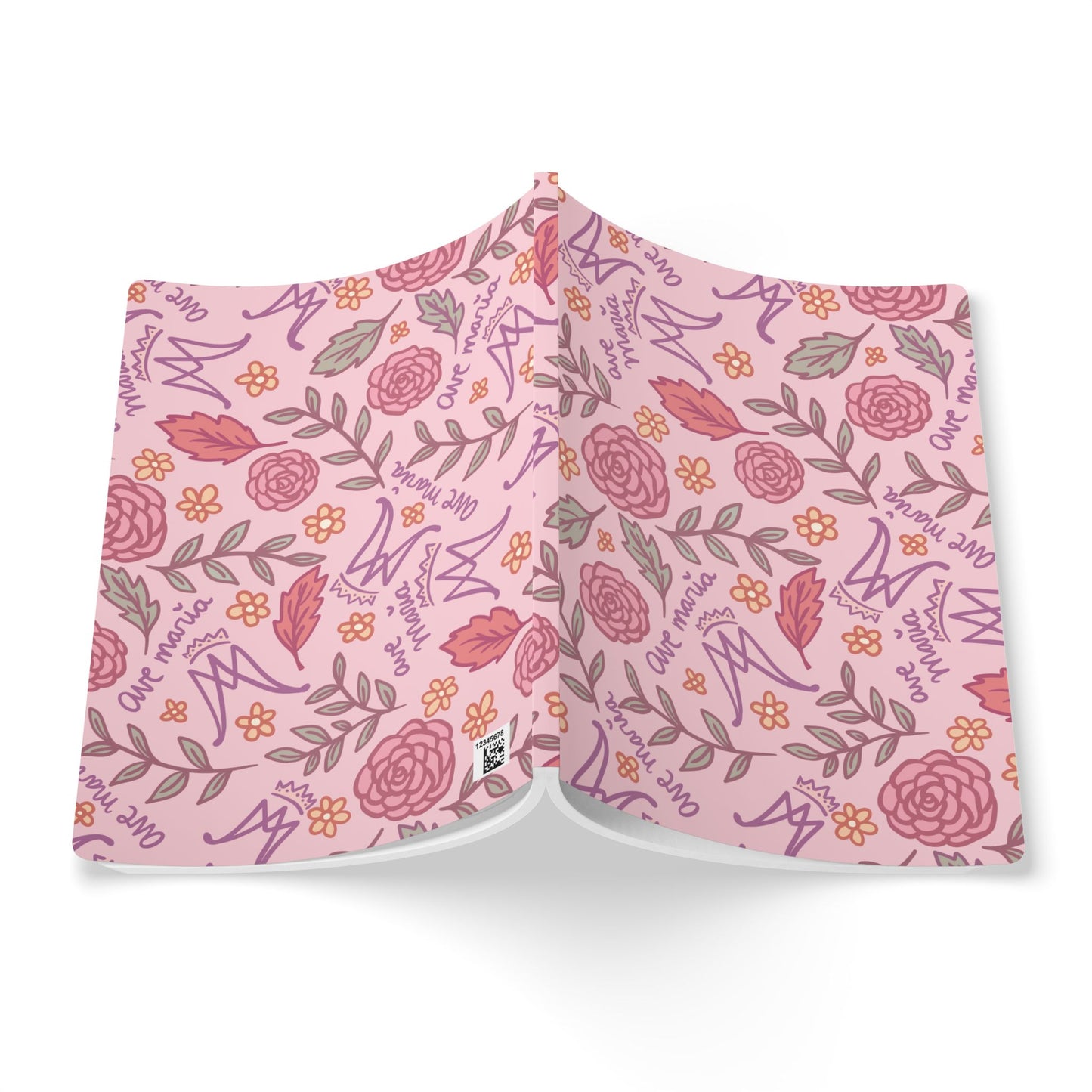 Auspice Maria - Rosy Blush - Softcover Prayer Journal
