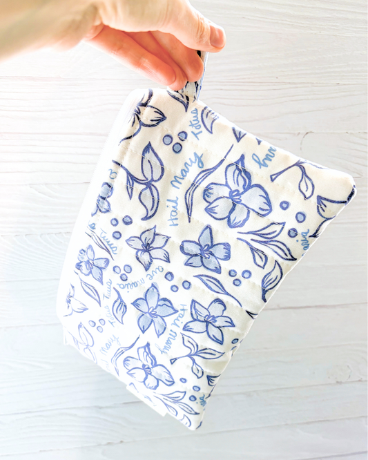 Marian Prayer Card Pouch