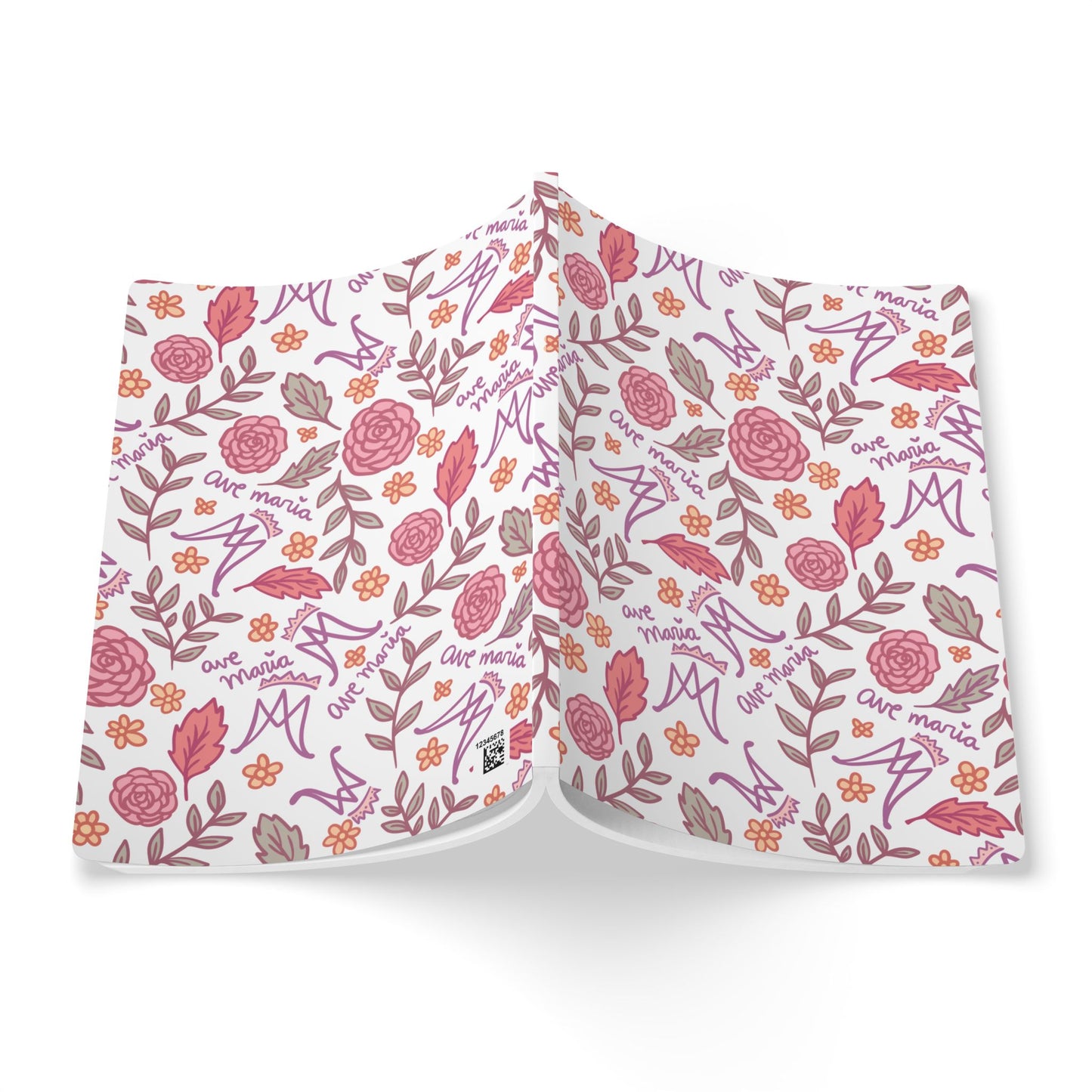 Auspice Maria - Rosy - Softcover Prayer Journal