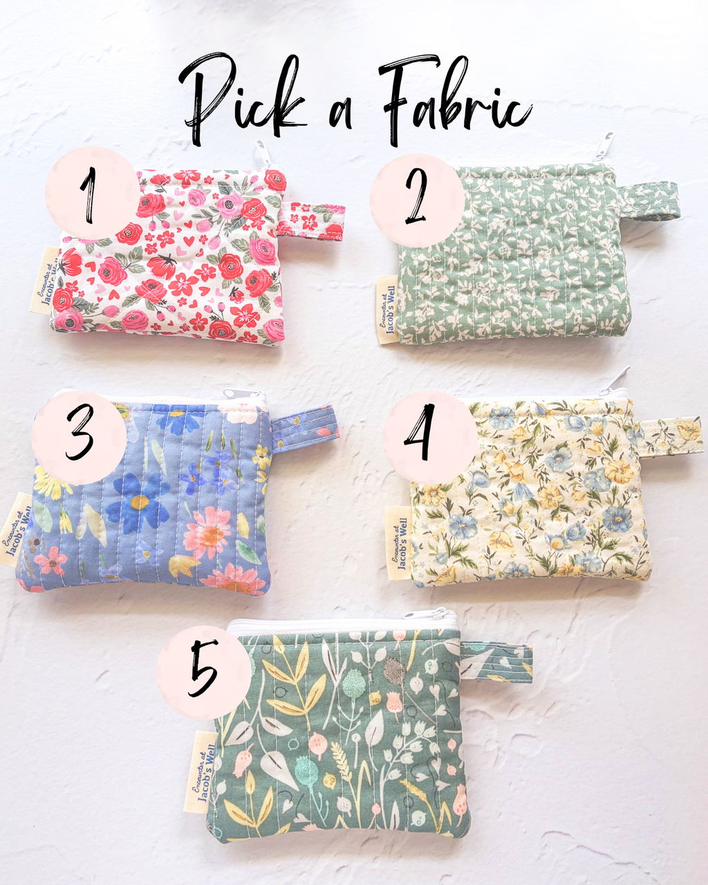 Design a Rosary Pouch - Custom Handmade Quilted Rosary Pouches Encounter At Jacob's Well