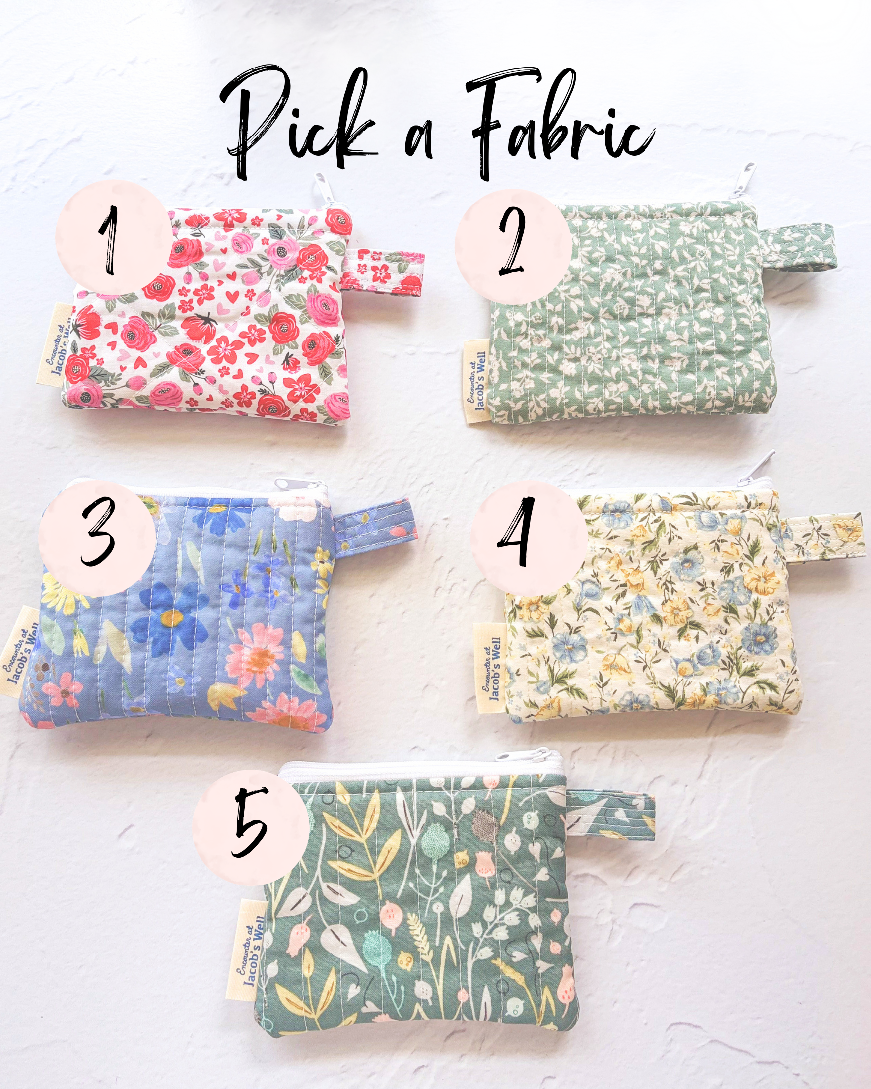 Design a Rosary Pouch - Custom Handmade Quilted Rosary Pouches Encounter At Jacob's Well
