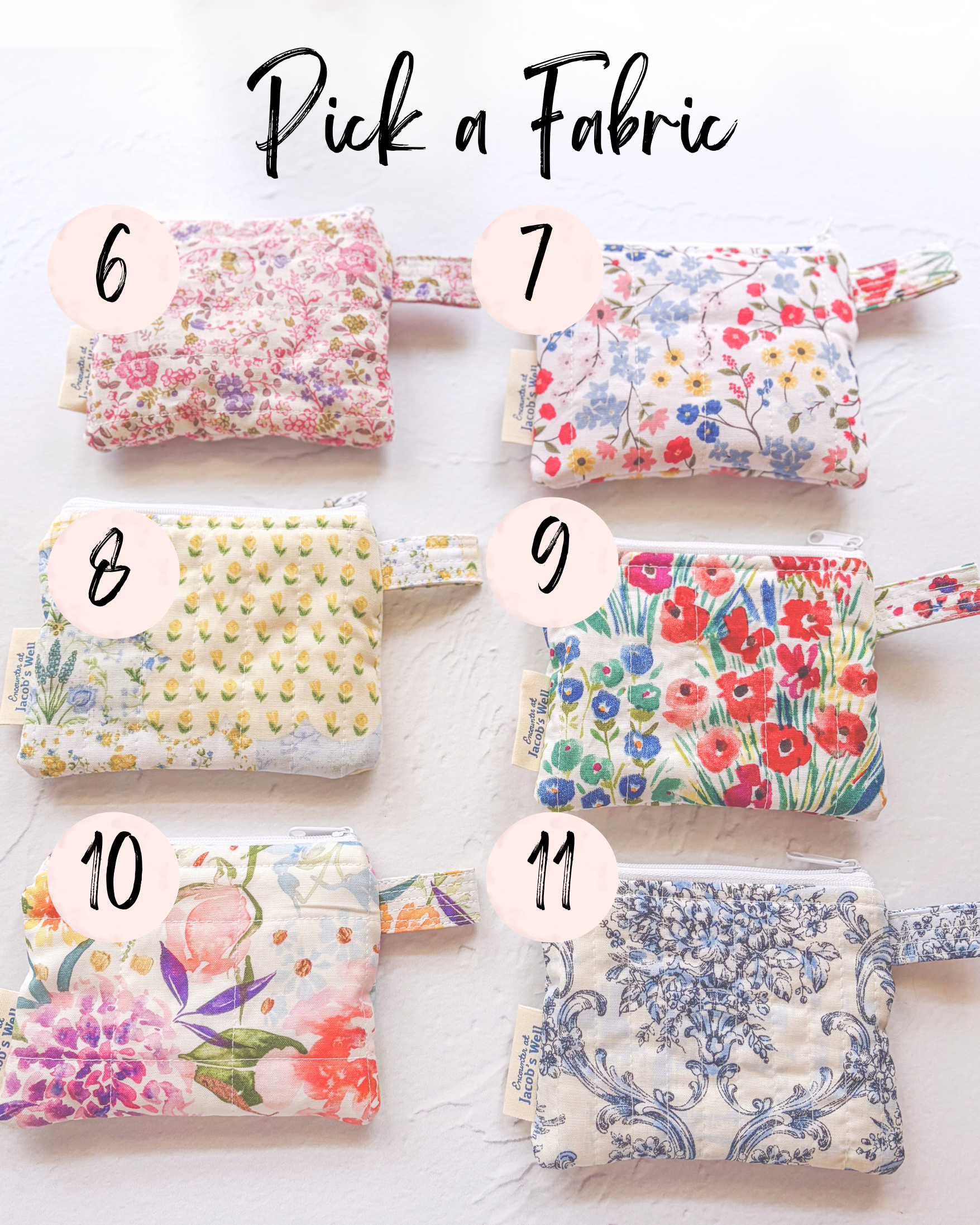 Design a Rosary Pouch - Custom Handmade Quilted Rosary Pouches Encounter At Jacob's Well