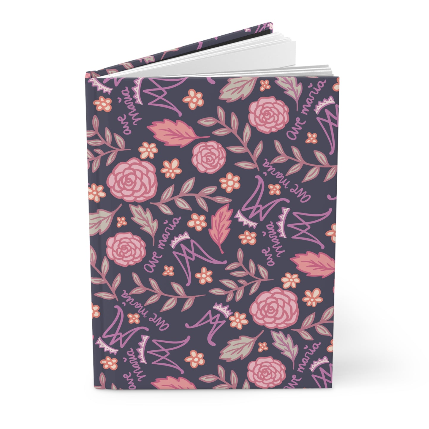 Auspice Maria - Midnight Roses - Hardcover Prayer Journal