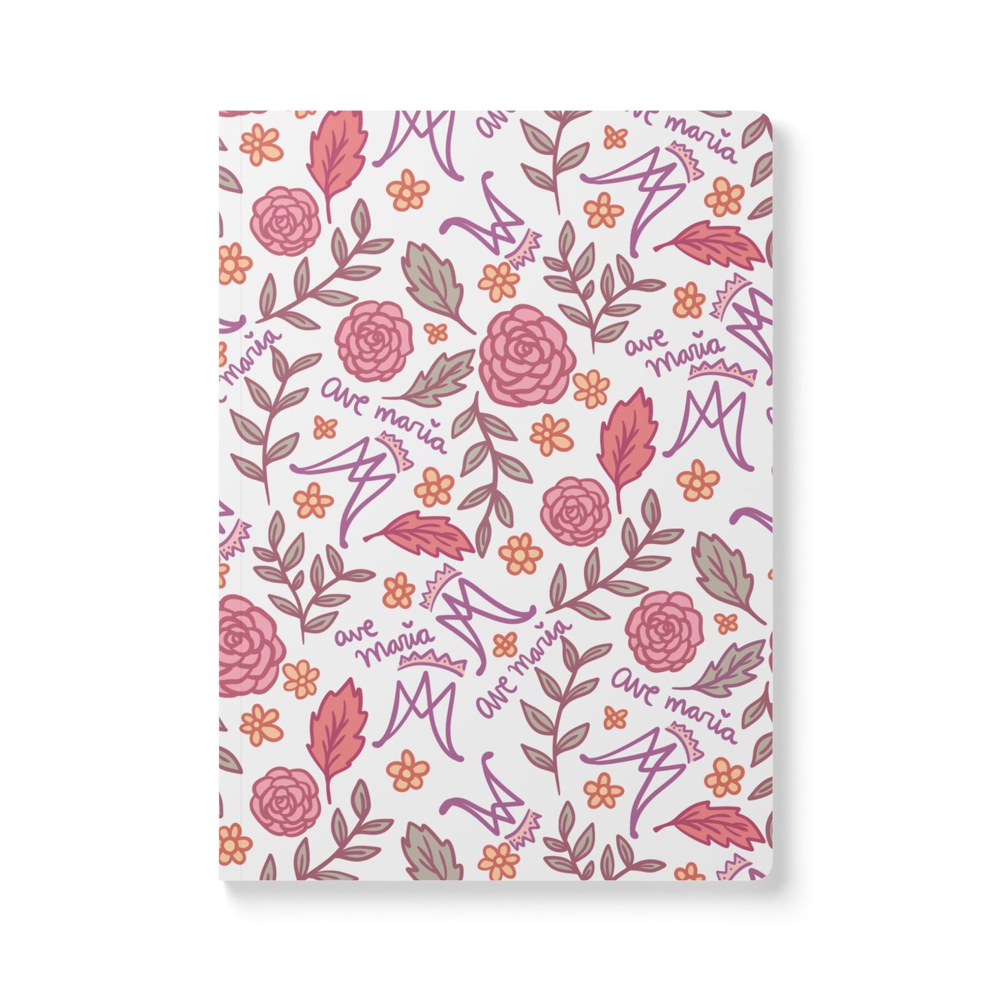 Auspice Maria - Rosy - Softcover Prayer Journal