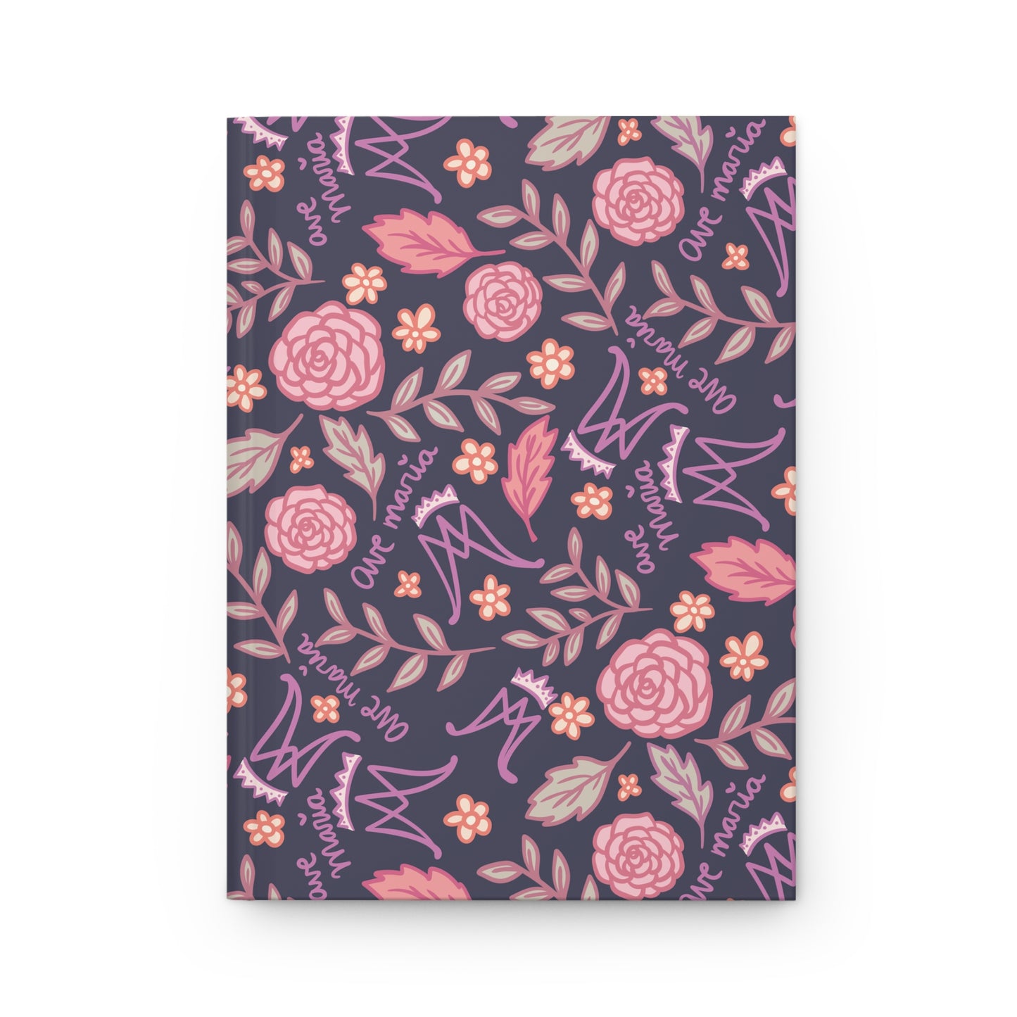 Auspice Maria - Midnight Roses - Hardcover Prayer Journal