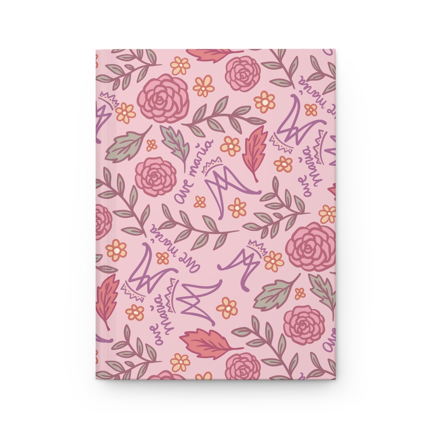Auspice Maria - Rosy Blush - Hardcover Prayer Journal