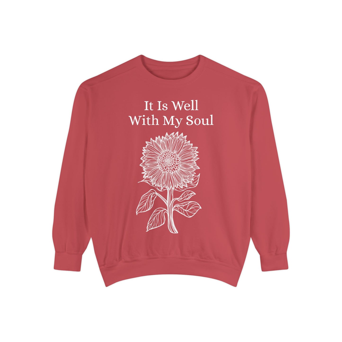 It Is Well With My Soul - Sunflower - Sweatshirt