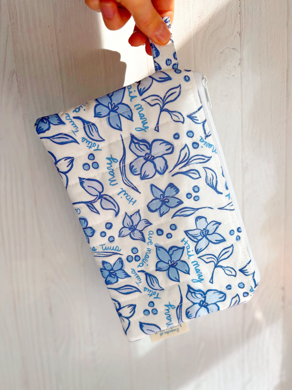 Marian Prayer Card Pouch