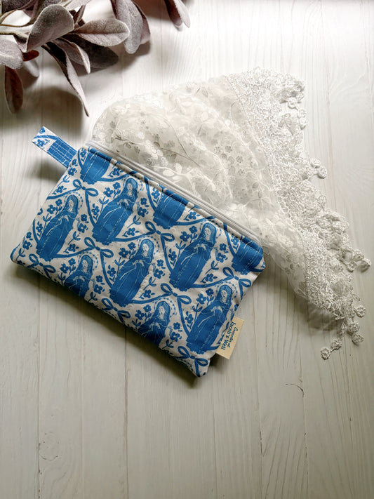 Our Lady Undoer of Knots - Chapel Veil Pouch
