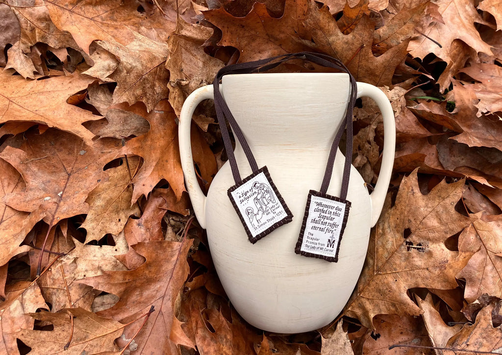Brown Scapular of Our Lady of Mt. Carmel My Store