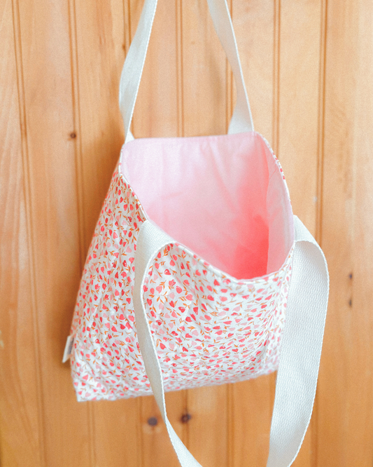 The Little Way - Handmade Quilted Tote Bag
