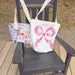 XL Handmade Quilted Catholic Tote Bag – St. Therese, Mother Teresa, Ribbon Bow, Mass Bag Encounter At Jacob's Well